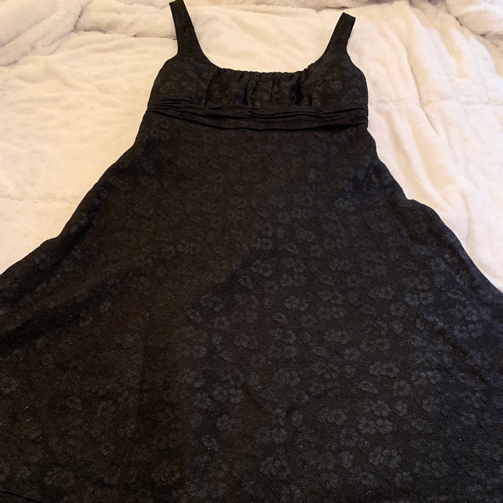 Evan Piccone Black Lace Overlay dress